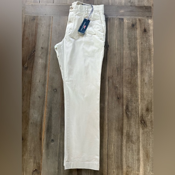 NWT • Vineyard Vines Men’s Breaker Pant Stone 36 x 32 - Picture 3 of 10